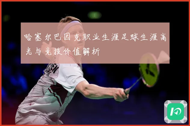 哈塞尔巴因克职业生涯足球生涯高光与竞技价值解析